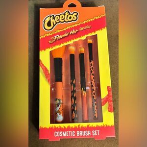 New Flamin' Hot Cheetos 4PC Cosmetic Brush Set